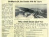 Historic Decision on Hydro-Quebec Power in 1991 