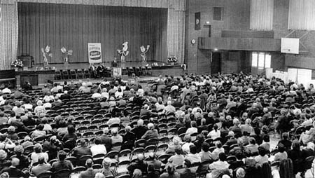 Annual Meeting in the Baree Auditorium in the 50's