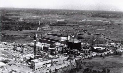 Image of a power generating plant