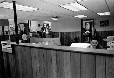 Image of the interior of the offices